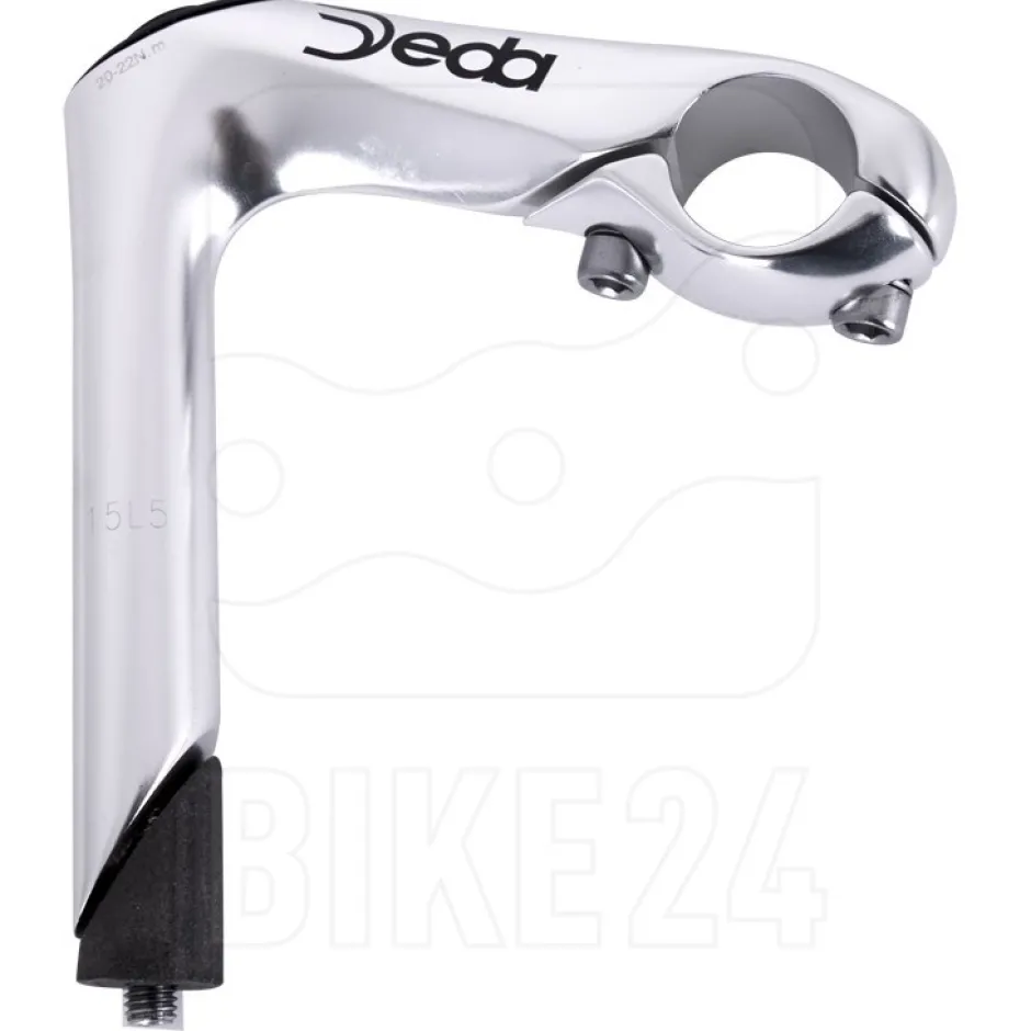 Stuurpennen < Deda Murex Quill Stem 26.0 - silver polish
