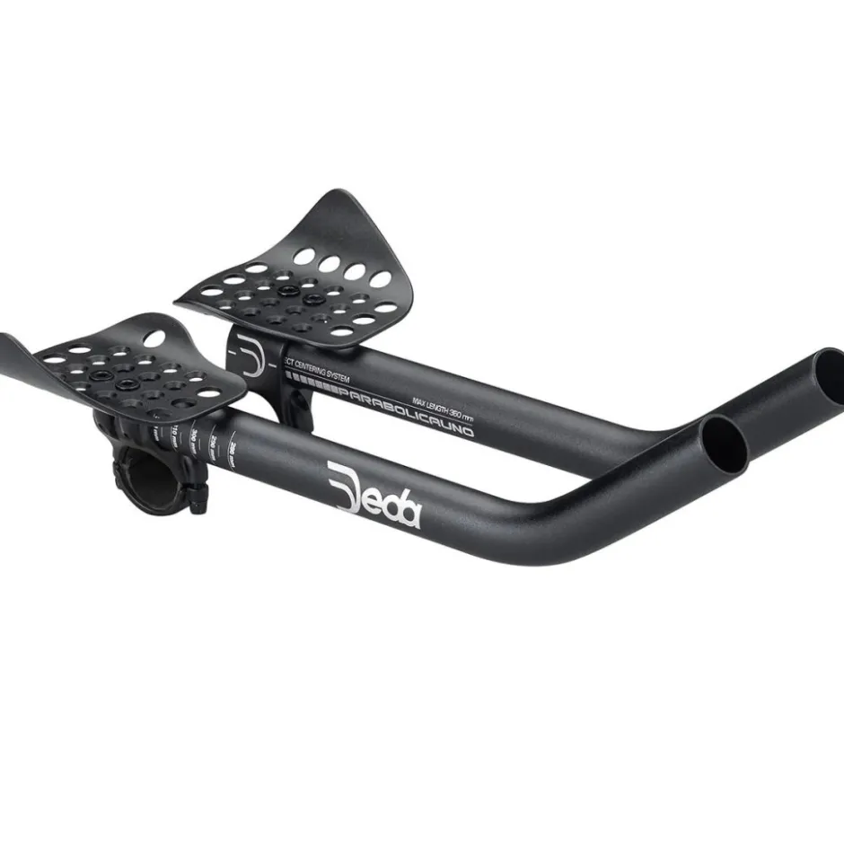 Opzetsturen|Opzetsturen < Deda Parabolica Uno Clip-On Bar 31.7 - J-Bend - black