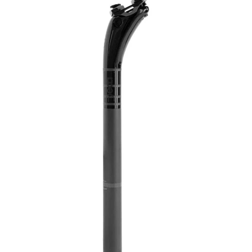 Deda RS Carbon Zadelpen - 25mm Setback - polish on black (POB)