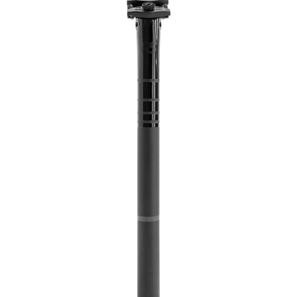 Deda RS Carbon Zadelpen - 12mm Setback - polish on black (POB)