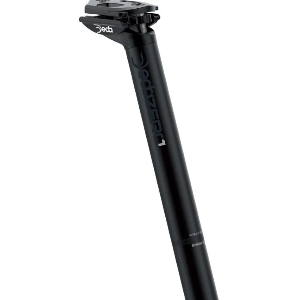 Deda Zero1 Seatpost - black on black (BOB)