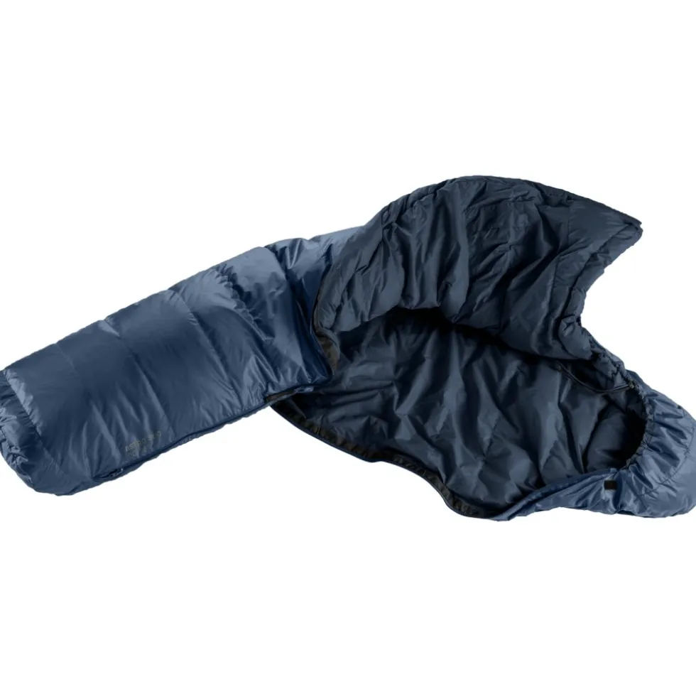 Deuter Astro 300 +2C/36F Donzen Slaapzak - de Rits Links - marine-ink