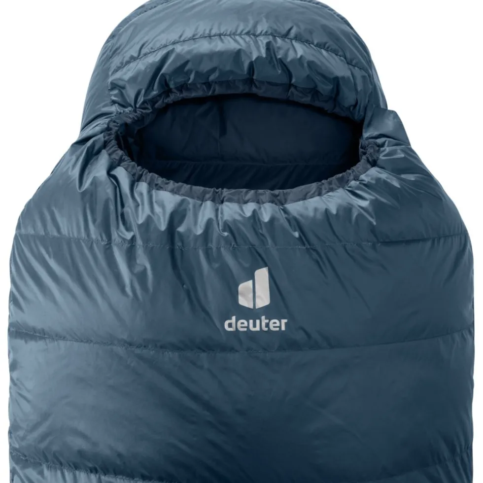Deuter Astro 300 +2C/36F Donzen Slaapzak - de Rits Links - marine-ink