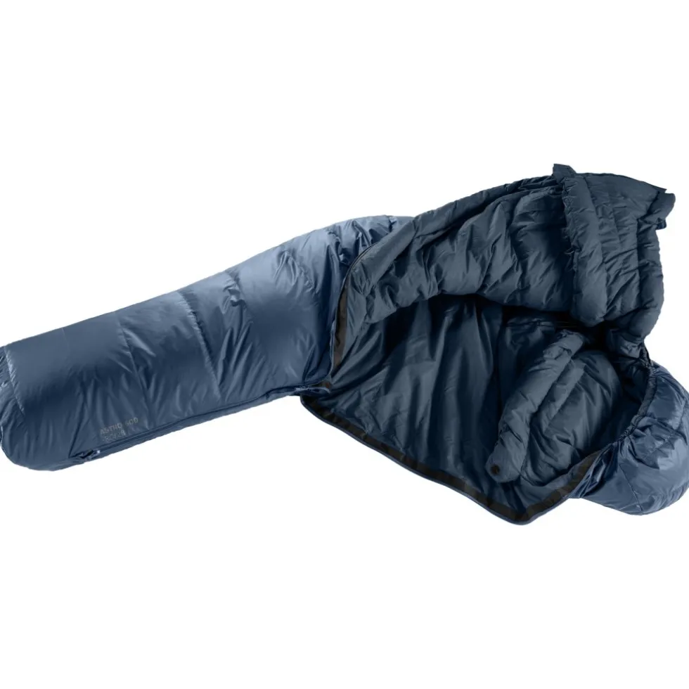 Deuter Astro 500 -2C/28F Donzen Slaapzak - de Rits Links - marine-ink