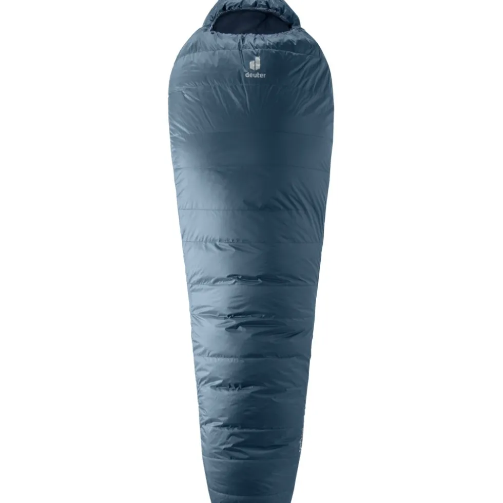 Deuter Astro 500 EL -2C/28F Donzen Slaapzak - de Rits Links - marine-ink
