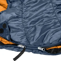 Deuter Exosphere +4C/39F Slaapzak - de Rits Links - ink-maple
