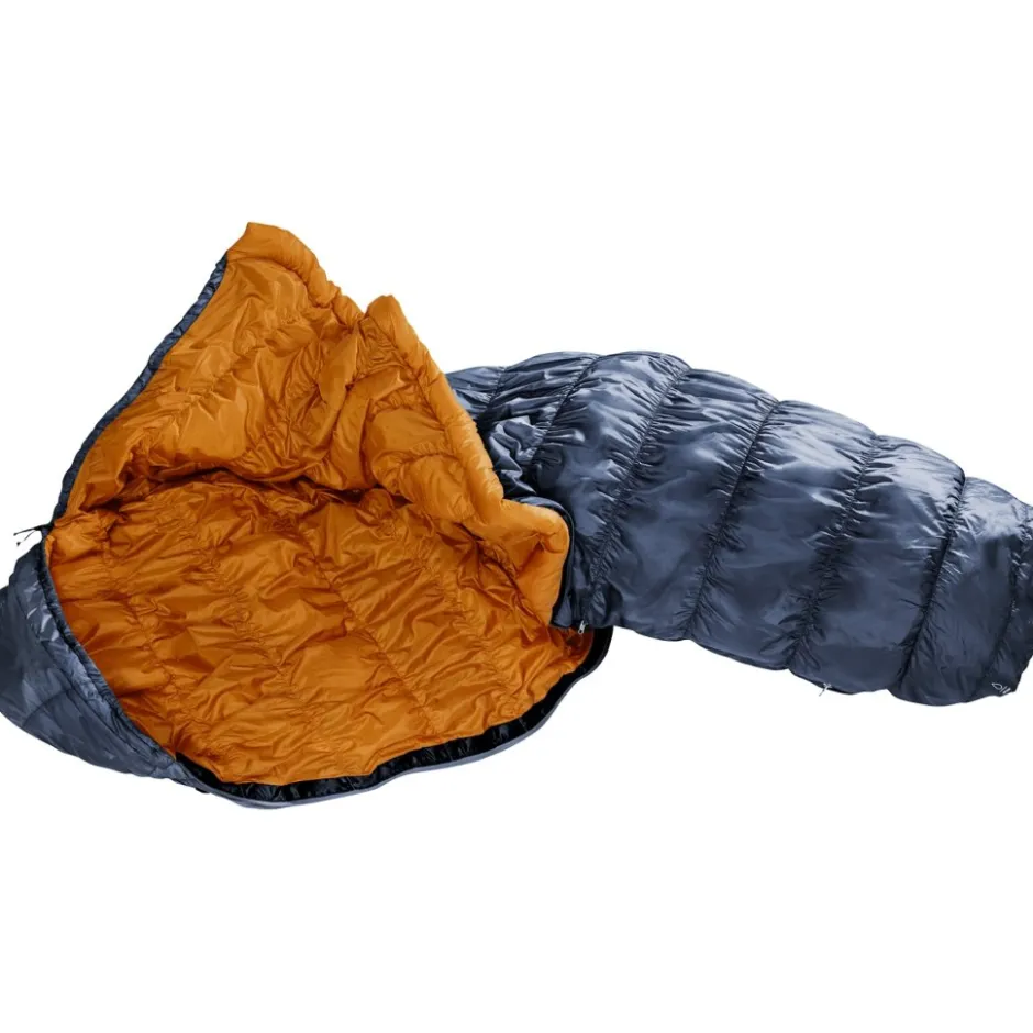 Slaapzakken < Deuter Exosphere EL +4C/39F Slaapzak - de Rits Links - ink-maple