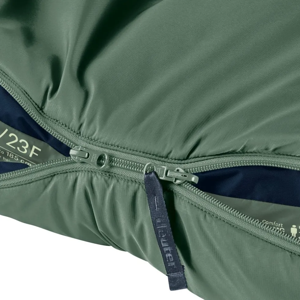 Deuter Exosphere Orbit -5C/23F Slaapzak - de Rits Links - ivy-ink