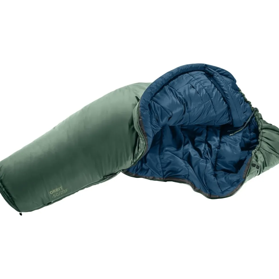 Deuter Exosphere Orbit -5C/23F Slaapzak - de Rits Links - ivy-ink