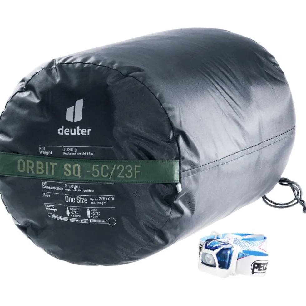 Deuter Exosphere Orbit SQ -5C/23F Slaapzak - Rits rechts - ivy-ink
