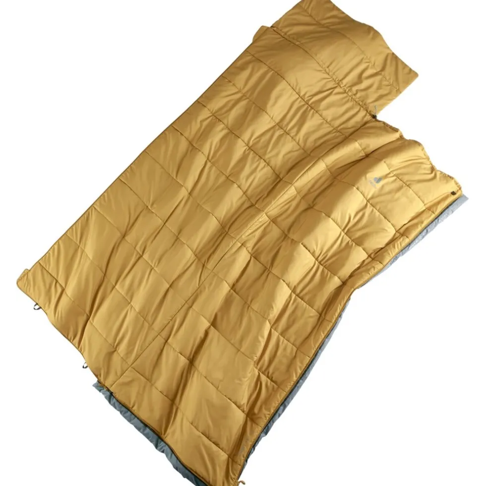 Deuter Orbit SQ +6C/43F Slaapzak - zip right caramel-teal