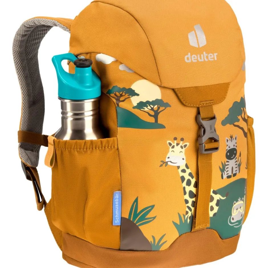 Rugzakken & Drinksystemen < Deuter Schmusebär Kinderrugzak 8L - amber-maple