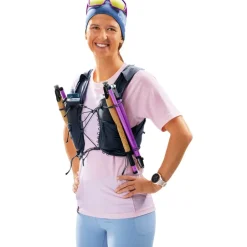 Rugzakken & Drinksystemen < Deuter Traick 5 SL Dames Trailrunning Hardloopvest - Medium | zwart