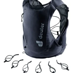 Rugzakken & Drinksystemen < Deuter Traick 5 SL Dames Trailrunning Hardloopvest - Medium | zwart