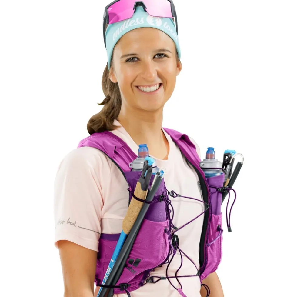 Deuter Traick 9 SL Dames Trailrunning Rugzak - Medium | lotus-mystic