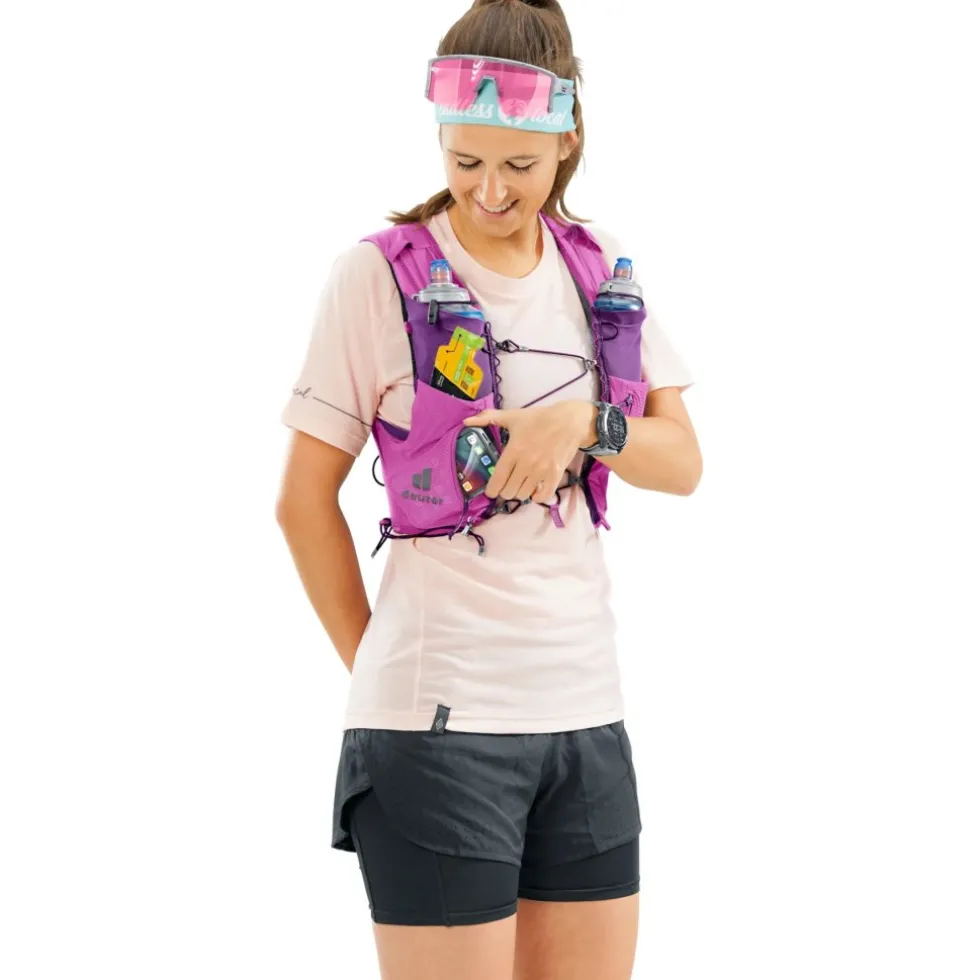 Deuter Traick 9 SL Dames Trailrunning Rugzak - Medium | lotus-mystic