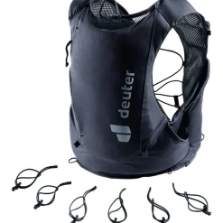 Deuter Traick 5 SL Dames Trailrunning Hardloopvest - X-Small | zwart