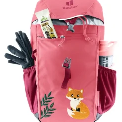 Rugzakken & Drinksystemen < Deuter Waldfuchs Kinderrugzak 10L - dahlia-raspberry