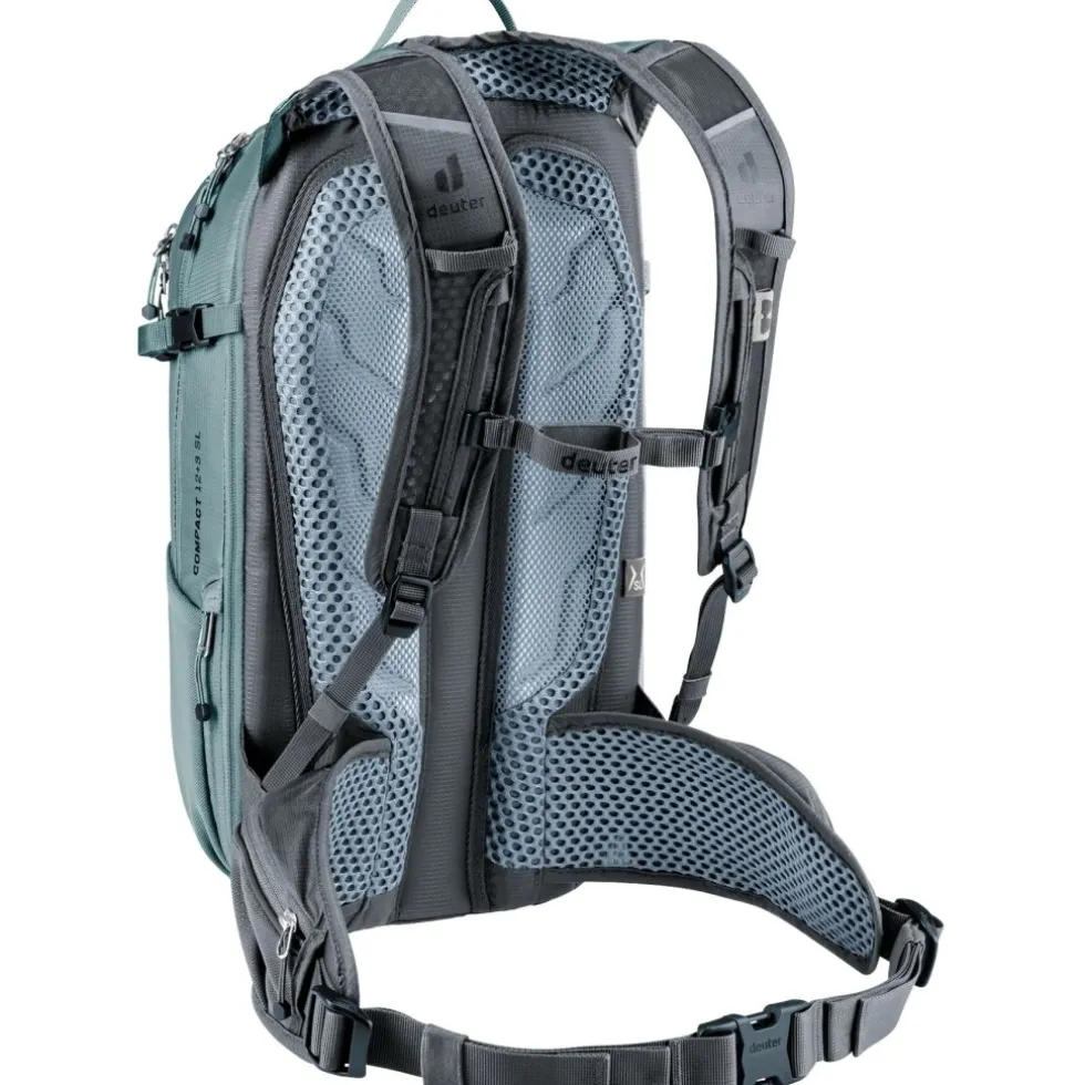 Deuter Compact 12+3 Dames MTB Rugzak - graphite-shale