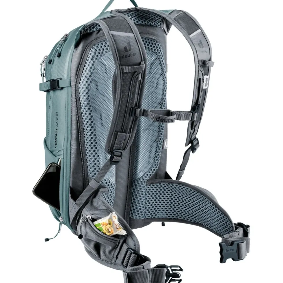 Deuter Compact 12+3 Dames MTB Rugzak - graphite-shale