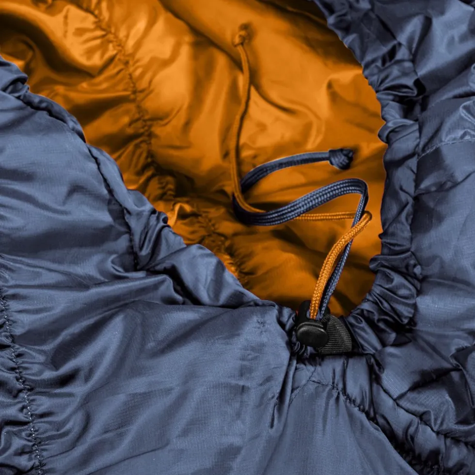 Deuter Exosphere EL 0C/32F Slaapzak - de Rits Links - ink-maple