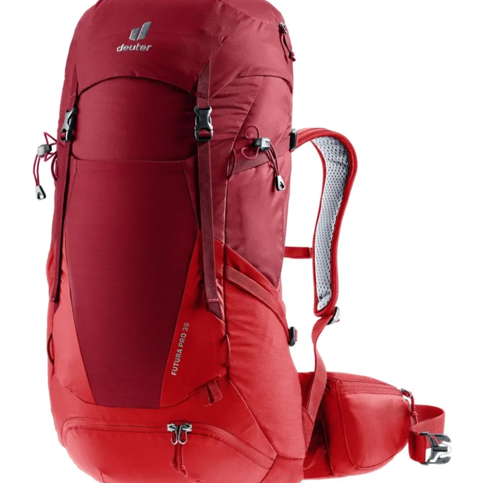 Rugzakken & Drinksystemen < Deuter Futura Pro 36 Wandelrugzak - masala-cherry