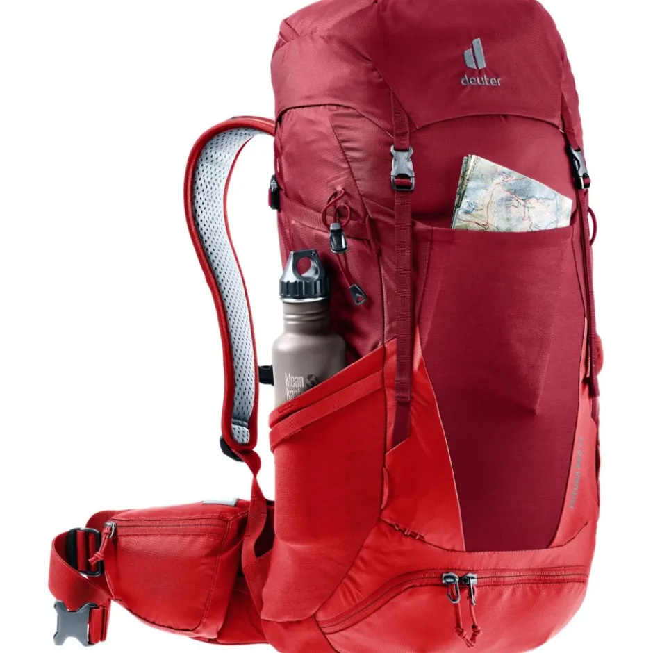 Rugzakken & Drinksystemen < Deuter Futura Pro 36 Wandelrugzak - masala-cherry