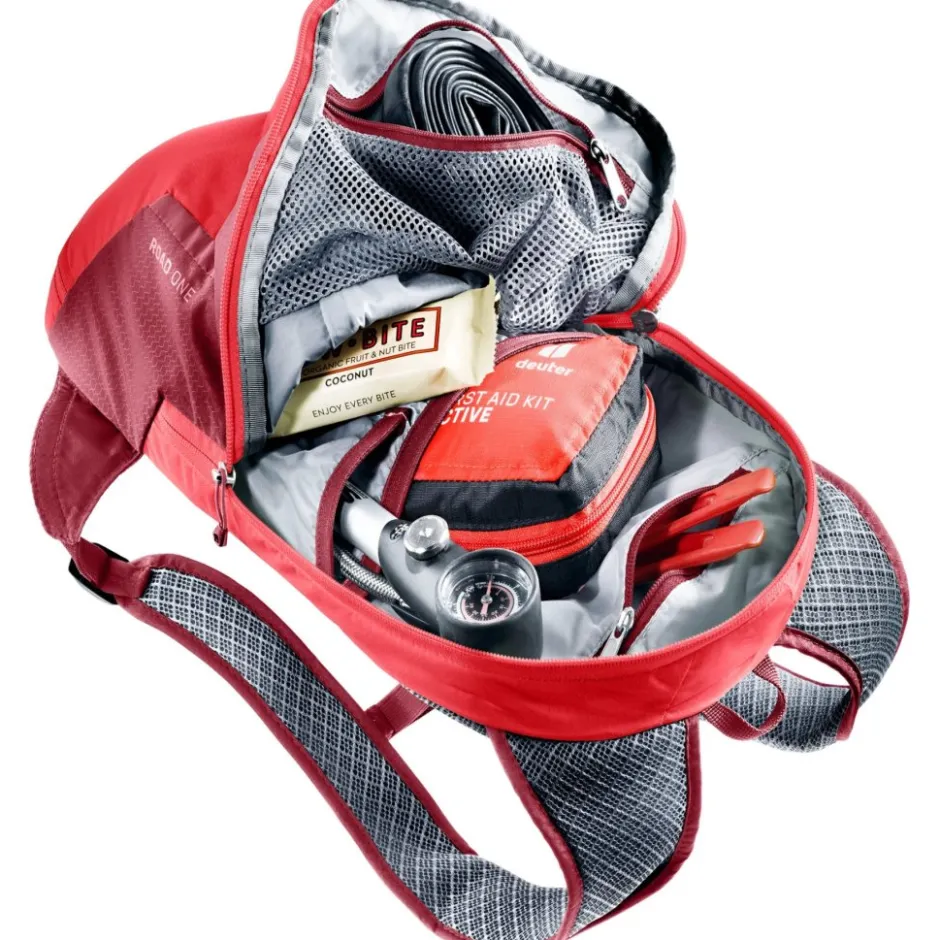 Drinkrugzakken < Deuter Road One Fietsrugzak 5L - cherry-masala