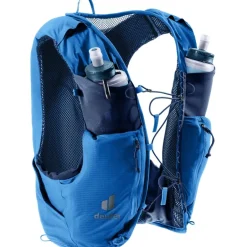 Rugzakken & Drinksystemen < Deuter Traick 5 Trailrunning Hardloopvest - Medium | neptune-nightblue