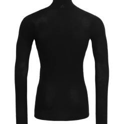 Baselayers < Devold Wool Mesh 190 Zip Neck Shirt met Lange Mouwen Heren - 960A Caviar