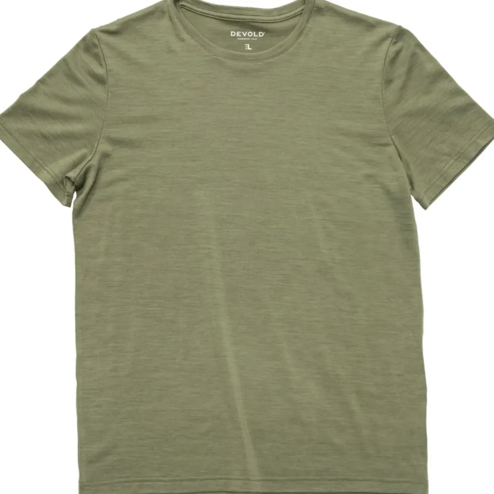 Devold Classic T-shirt voor heren - 404A Lichen