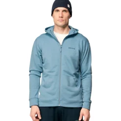 Shirts & Midlayers < Devold Everyday Jas met Capuchon Heren - 247A Skyblue