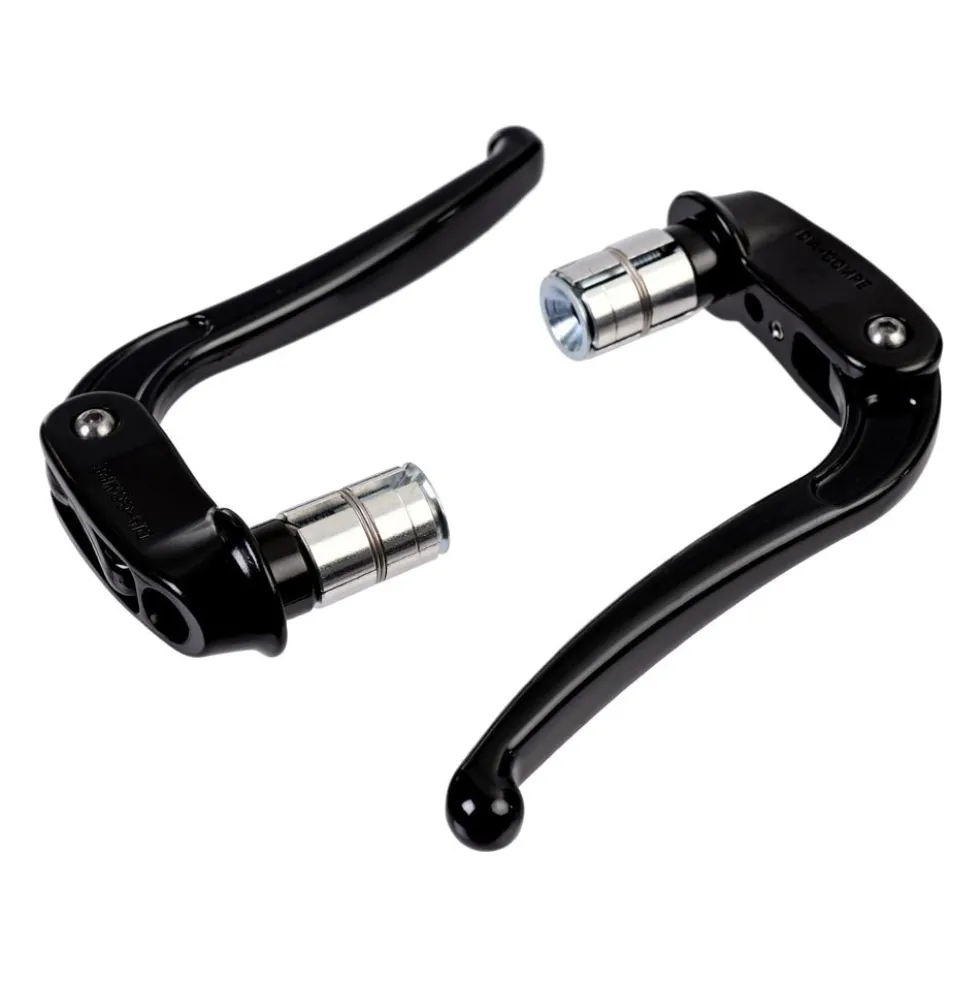 Dia Compe 189 Bar End Remhendel - Reverse Pull | Paar | ID-18mm - black