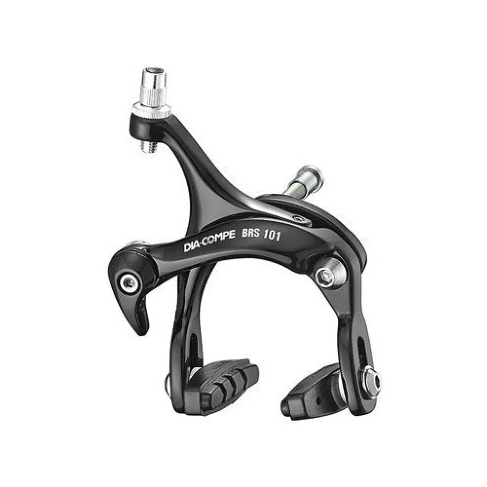 Dia Compe Side Pull Brake Dual Pivot BRS101 - Front - black