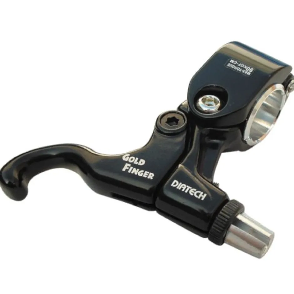 Velgremmen < Dia Compe Single-Digit Brake Lever Goldfinger - Left - black