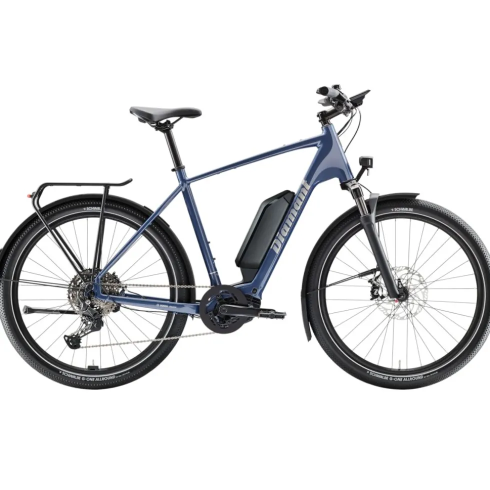 Diamant Zing Trip Plus (Stepover) 545Wh - 27.5" City E-Bike - 2026 - Vergissmeinnichtblau Metallic