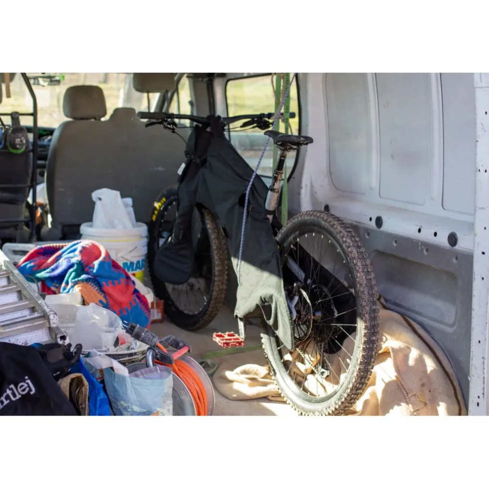 Dirtlej Bikeprotection Bike Wrap MTB - Beschermtas voor Transport - zwart