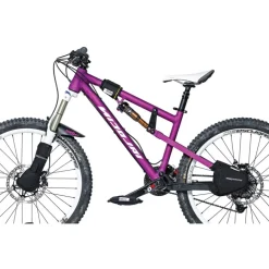 Fietshoezen < Dirtlej Bikeprotection Extended Package - Fietsbeschermers - zwart