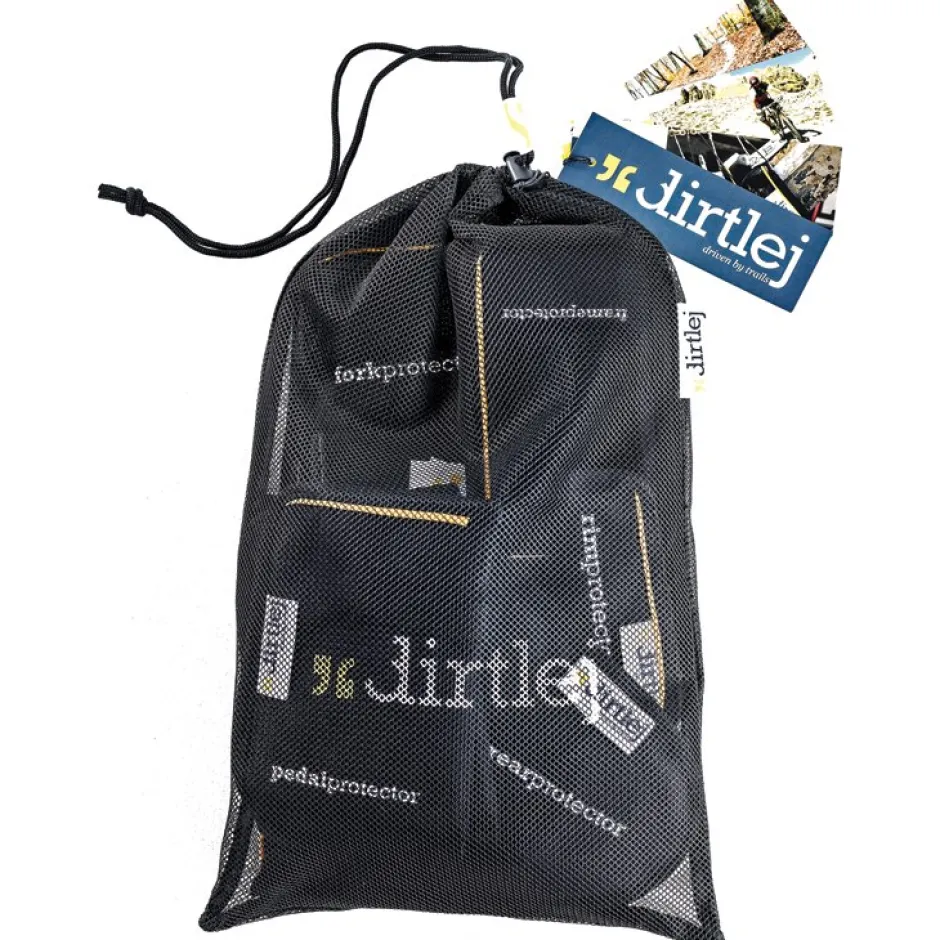 Fietshoezen < Dirtlej Bikeprotection Extended Package - Fietsbeschermers - zwart