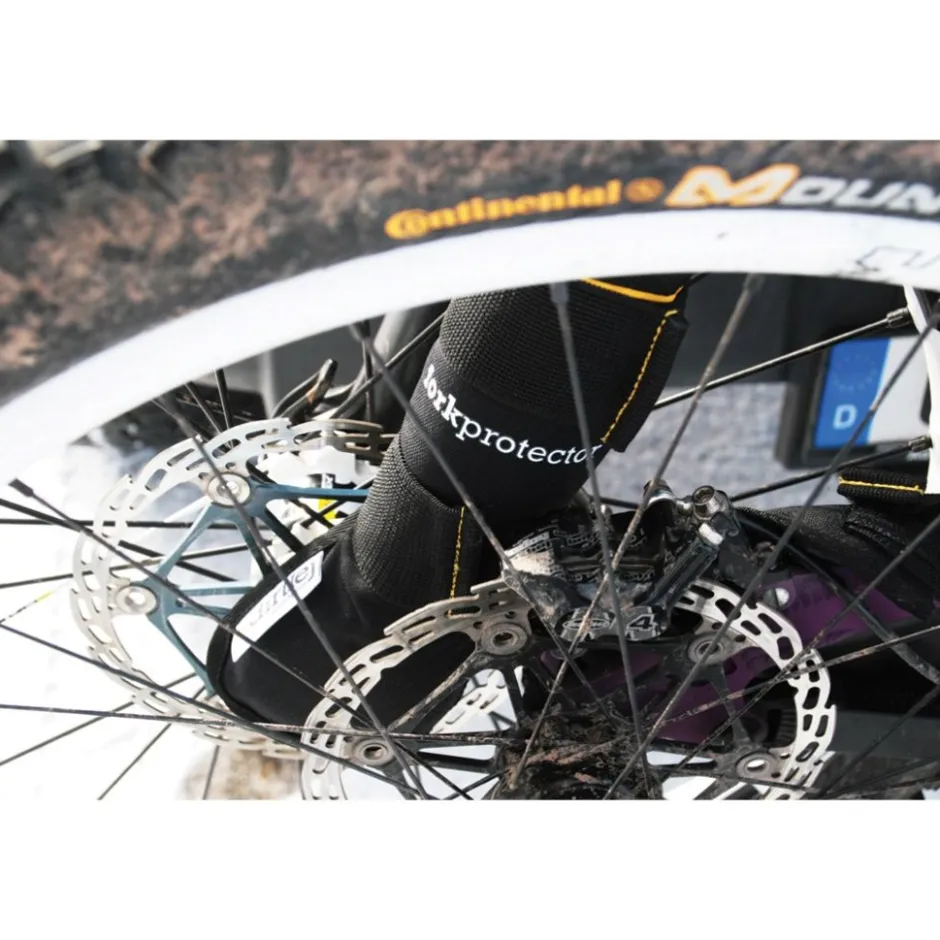 Fietshoezen < Dirtlej Bikeprotection Extended Package - Fietsbeschermers - zwart
