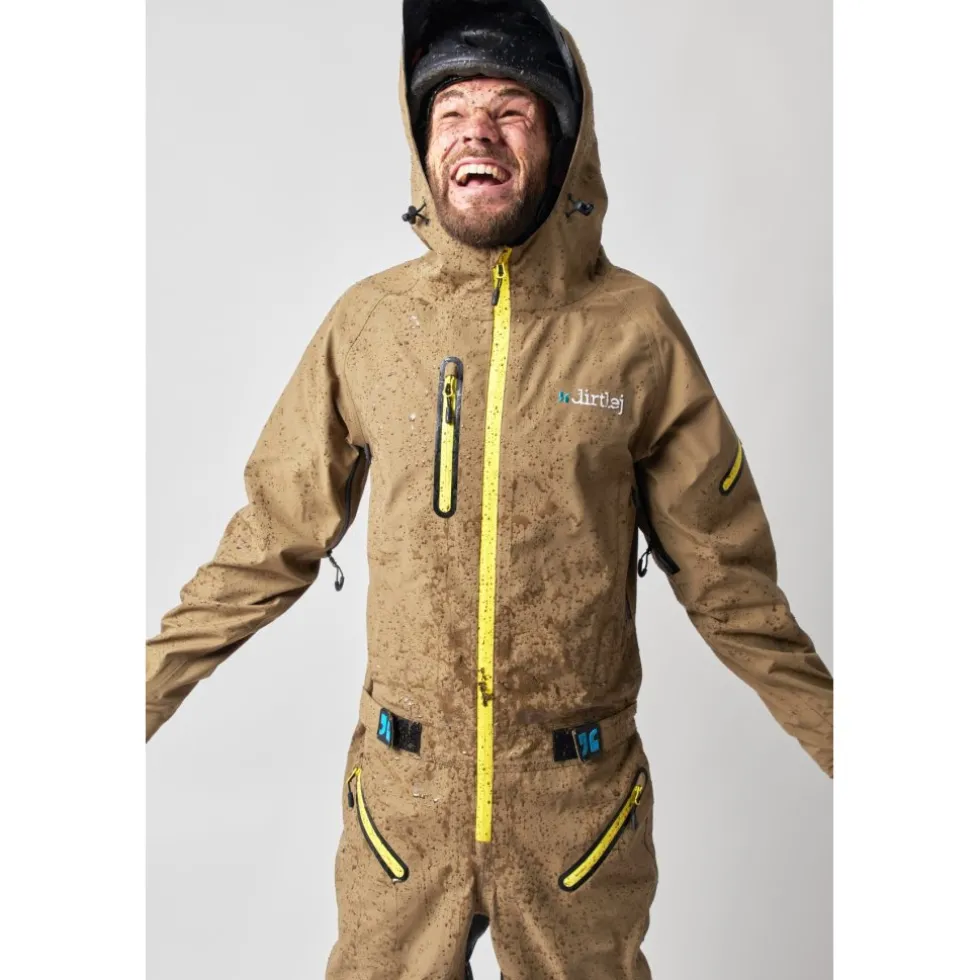 Dirtlej Core Edition Dirtsuit Heren - sand/geel