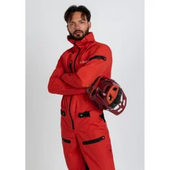 Dirtlej Core Edition V6.1 Dirtsuit Heren - Straight Cut - chili black