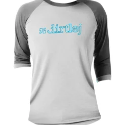 Dirtlej Mountee 3/4 Shirt Heren - grijs/zwart