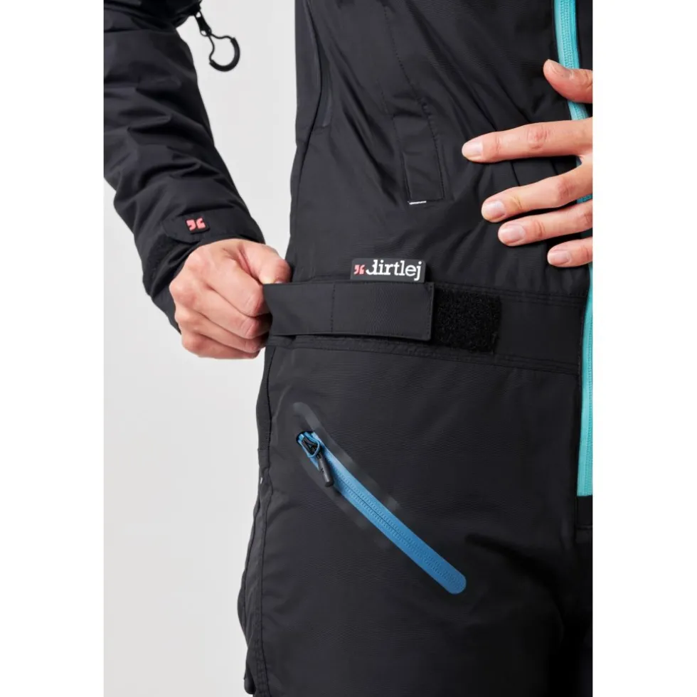 Dirtlej Pro Edition Dirtsuit Dames - zwart/mint