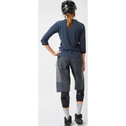 Dirtlej Trailscout Half & Half MTB Short Dames - grijs/peach
