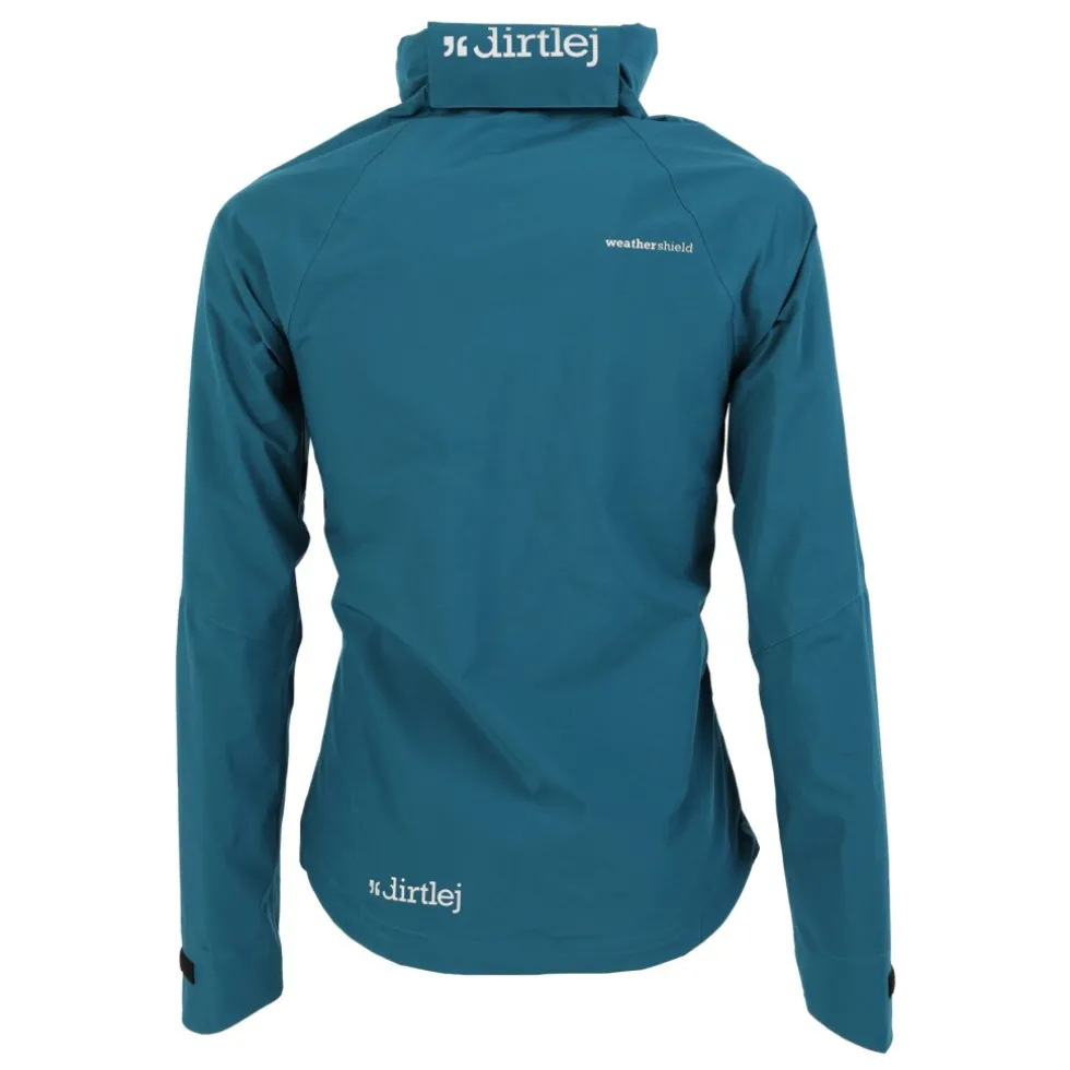 Dirtlej Weathershield Waterproof Regenjas - sapphire blue