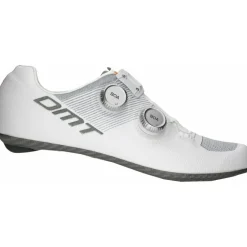 Klikschoenen|Wielrenschoenen < DMT KR0 EVO Superlight Racefietsschoenen - white/silver
