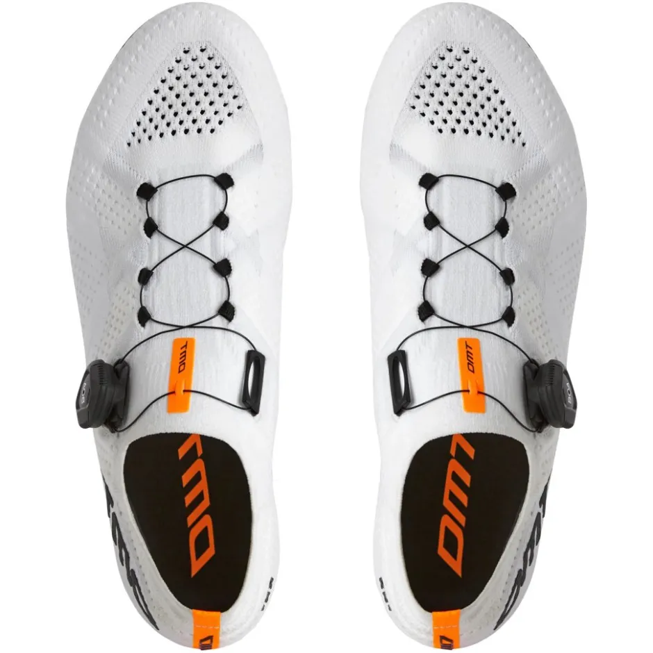 Klikschoenen|Wielrenschoenen < DMT KR1 Racefietsschoenen - wit/wit