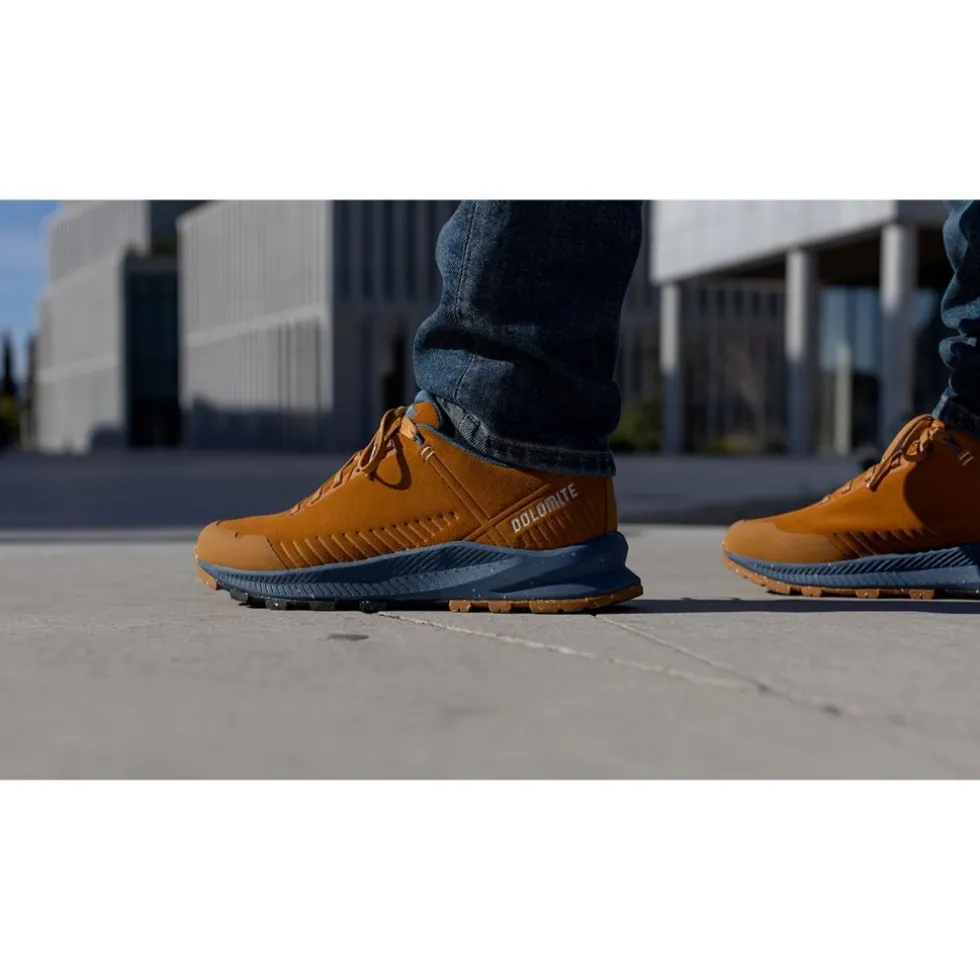 Dolomite Carezza Leren Schoenen Heren - atlantic blue