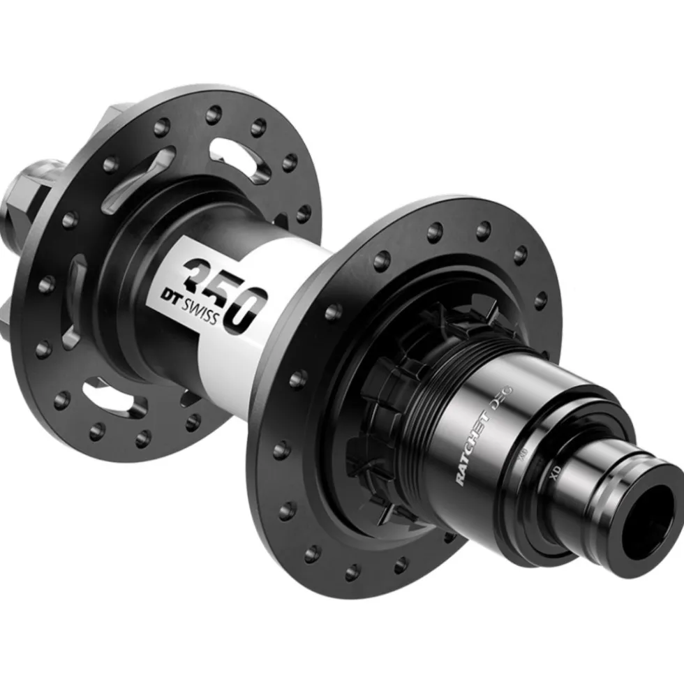 DT Swiss 350 Achternaaf - Classic | 6-Gaats | Ratchet DEG 72 | 12x148mm Boost - XD